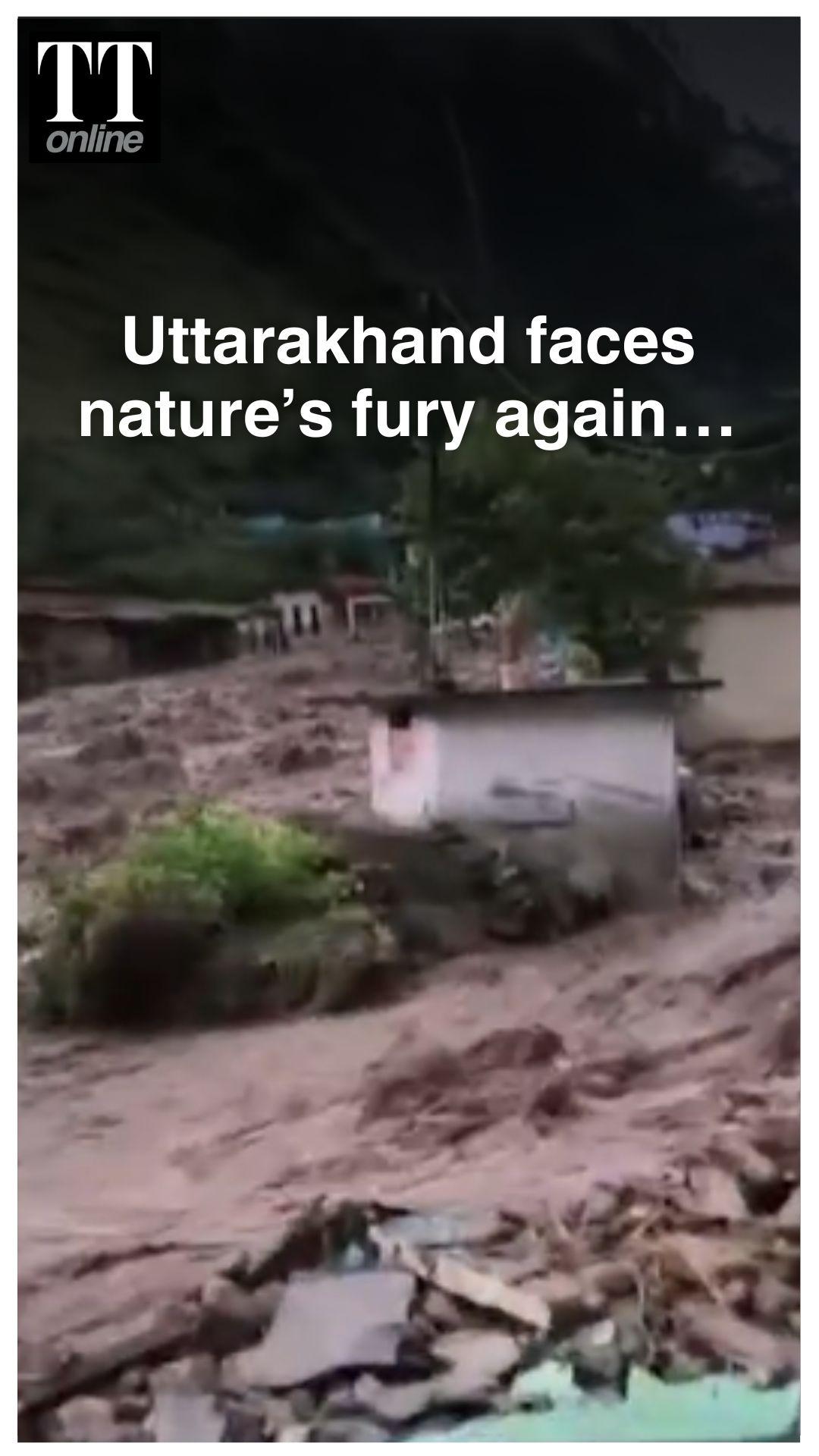 Cloudburst-Triggered Landslide Flattens Homes in Uttarakhand’s Chamoli, At least 10 people Mission