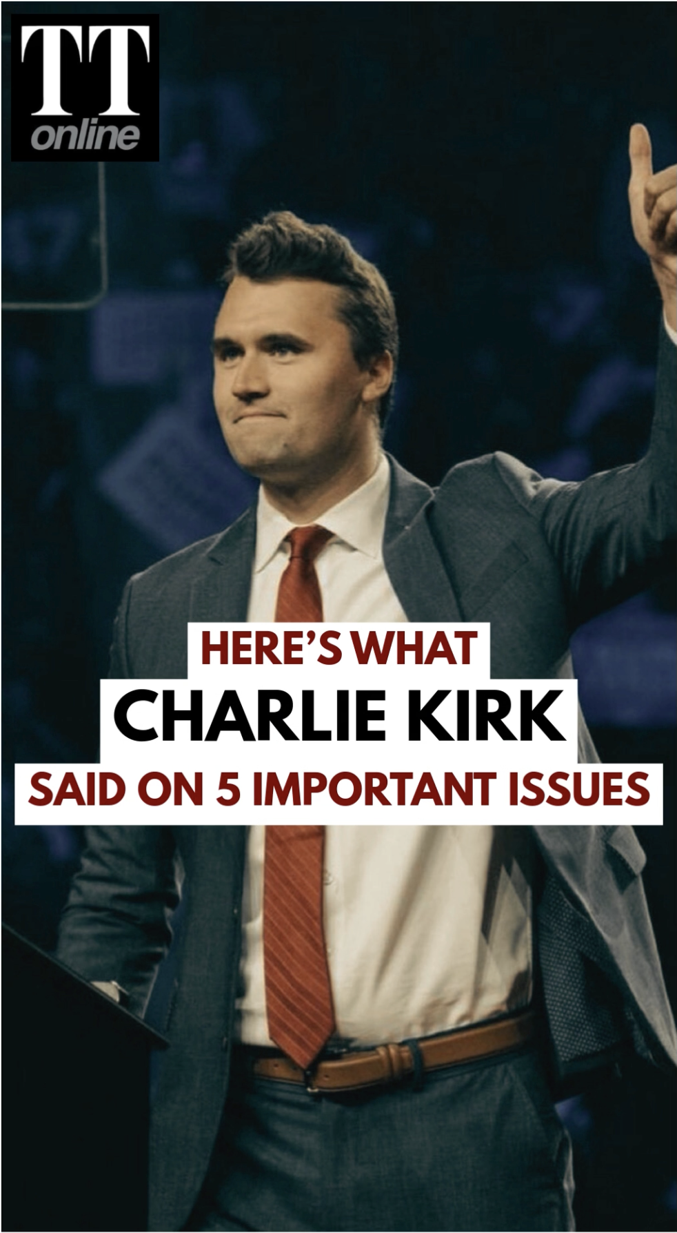 Five Things Charlie Kirk Said: On Indians, Guns, Gaza, Abortion, Black Lives Matter